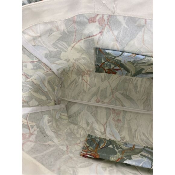 Morgan & Finch Botanical Tote Bag Carryall 17” X 13” X 5” - Picture 5 of 8